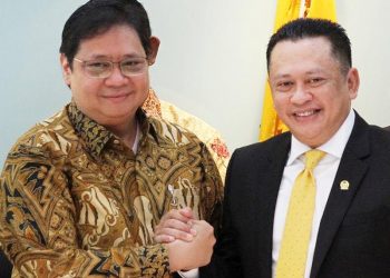 Bambang Soesatyo dan Airlangga Hartarto