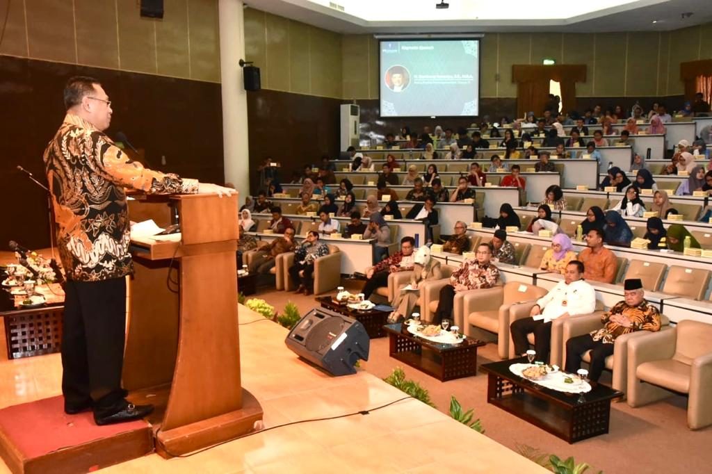 Ketua MPR Bambang Seosatyo bicara soal GBHN di IPB. Ist