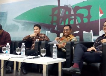 Diskusi publik “Kabinet Indonesia Maju dan Pekerjaan Rumah (PR) Bangsa” di Media Center DPR RI Senayan Jakarta, Rabu, (30/10/2019). Ist