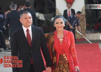 Krisdayanti di dampingi suami Raul Lemos di Senayan Foto Instagram
