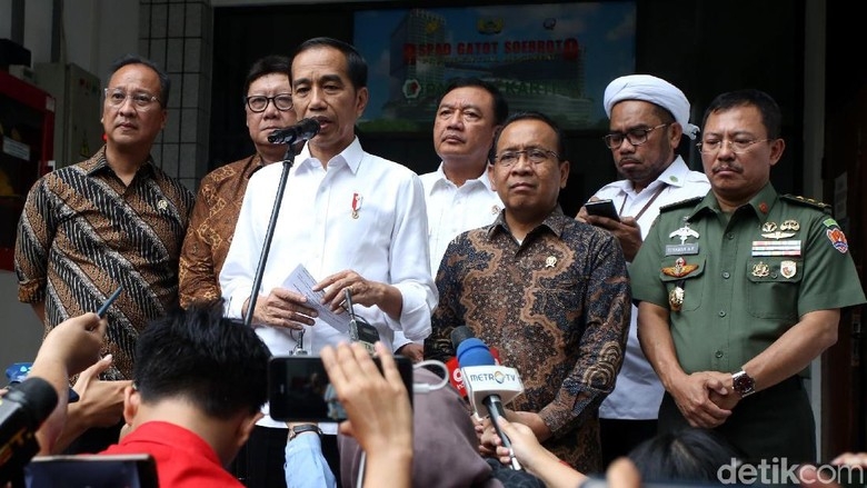 Presiden Joko Widodo di RSPAD