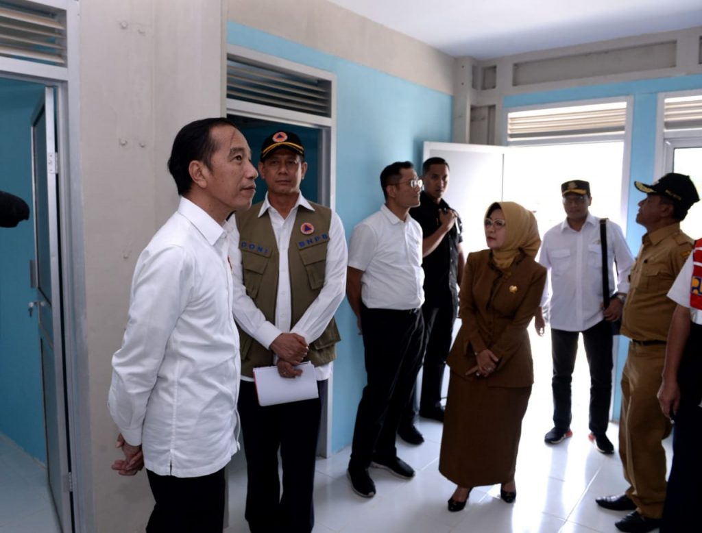 Presiden tinjau rehabilitasi dan Rekonstruksi Rumah Pascabencana di Sulawesi Tengah. Ist BNPB