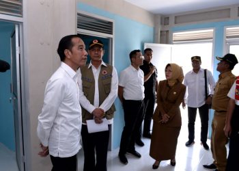 Presiden tinjau rehabilitasi dan Rekonstruksi Rumah Pascabencana di Sulawesi Tengah. Ist BNPB