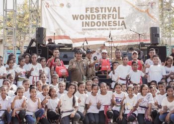 Wisatawan Timor Leste Sambut Gembira Festival Wonderful Indonesia di Belu