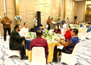 Dari HUT Nasdem Enak Lihat Elit Politik Guyub, Rukun dan Damai