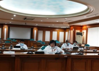 Menteri-LHK-Siti-Nurbaya-Bakar-dalam-Rapat-Kerja-Virtual-bersama-Komisi-IV-DPR-RI.-foto-Ist