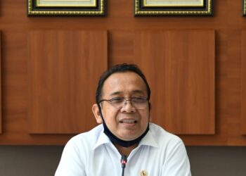 Menteri-Sekretaris-Negara-Pratikno-di-Gedung-Utama-Kementerian-Sekretariat-Negara-Jakarta-Senin-6-Juli-2020.-foto-Ist.