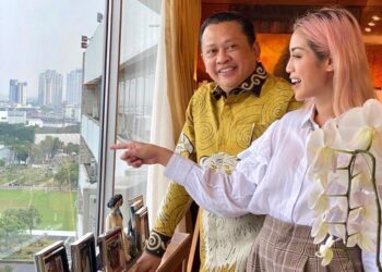 Ngevlog-Bareng-Jesica-Iskandar-Bamsoet-Sosialisasikan-Empat-Pilar-MPR-RI-foto-Ist