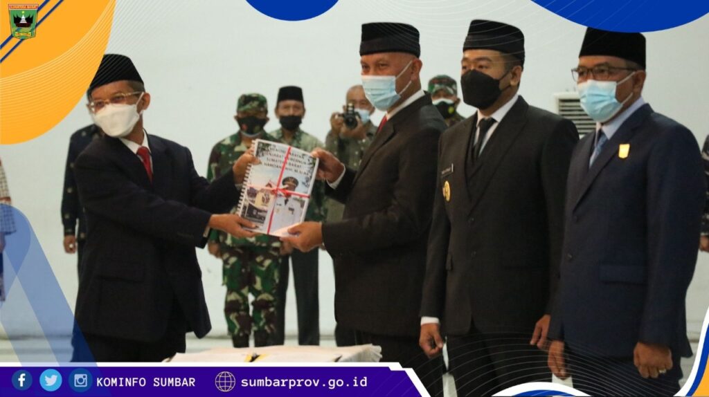 Sertijab-Gubernur-Sumbar-Mahyeldi-Kita-mulai-dengan-Bismillah-Pembangunan-Sumatera-Barat.-foto-humas