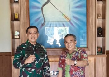 Kolonel-Inf-Rudy-Saladin-Mantan-Ajudan-Presiden-Joko-Widodo-bersama-Dr-Aqua-Dwipayan-fogo-Ist