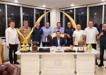 Bamsoet-sambut-Co-Founder-sekaligus-Chief-Championship-Officer-Formula-E-Operations-Mr.-Alberto-Longo-foto-Ist