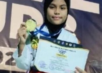 Azura-Zahara-Harahap-Raih-Medali-Emas-Karet-Kasal-CUP-II