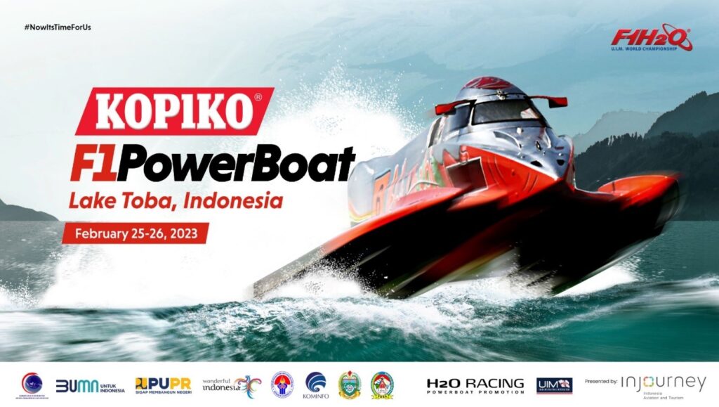 Kopiko Bikin Heboh, Diajang Kejuaraan Dunia F1 Powerboat Danau Toba ...