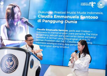 Menparekraf-Apresiasi-Kesuksesan-Musisi-Muda-Indonesia-Claudia-Emmanuela-di-Panggung-Dunia