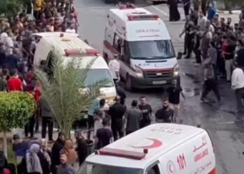 Suasana-di-depan-RS-Indonesia-di-Jaluar-Gaza-foto-Ist