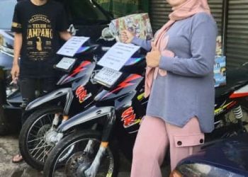 Tiara-Ratu-Durian-penuhi-nazar-kirim-motor-untuk-Pegi-Setiawan