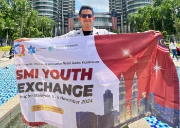 Bagas-mahasiswa-Cyber-University-delegasi-Indonesia-di-Malaysia-2024