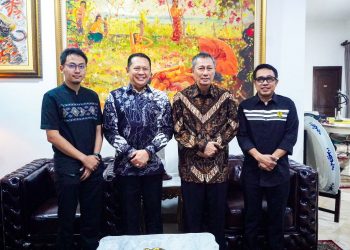 Bamsoet-usai-menerima-Cucu-Jenderal-Besar-Sudirman-Danang-Priambodo-Sudirman-ft-Ist.