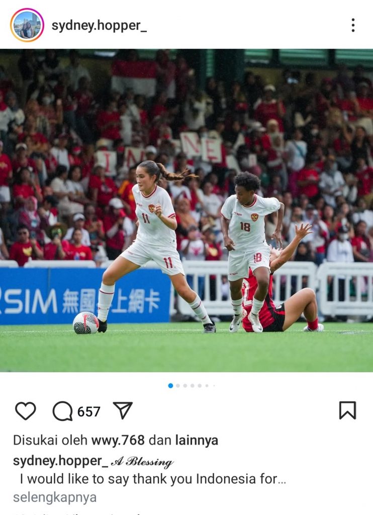 Sydney-Hopper-dalam-satu-pertandingan-ft-Instagram