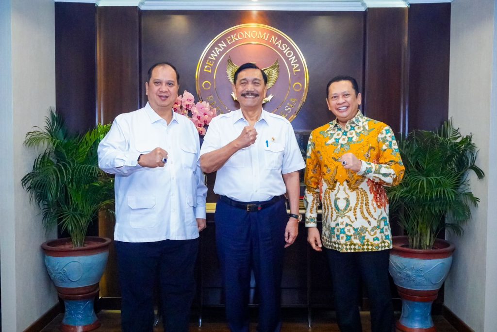 Bambang-Soesatyo-Bertemu-Dewan-Ekonomi-Nasional-DEN-Luhut-Binsar-Panjaitan