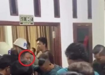 Tangkapan-layar-penangkapan-pelaku-penembakan-polisi-way-kanan